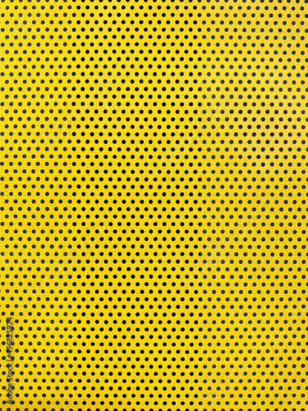 Obraz Yellow background with small dots