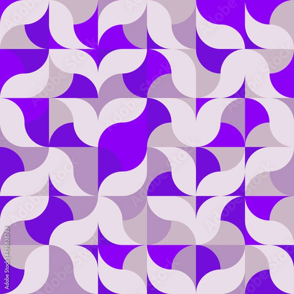 Obraz Minimal Art Graphic Pattern Design Aesthetics Made With Abstract Vector Geometric Shapes