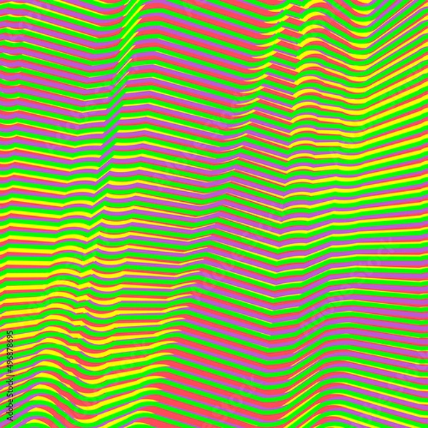 Obraz Abstract line pattern background.
