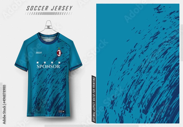 Obraz Soccer jersey design for sublimation 
