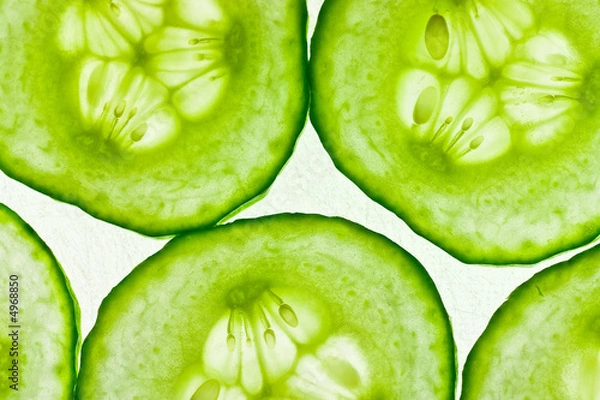 Fototapeta abstract cucumber
