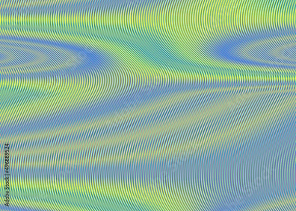 Obraz Abstract moire pattern background.