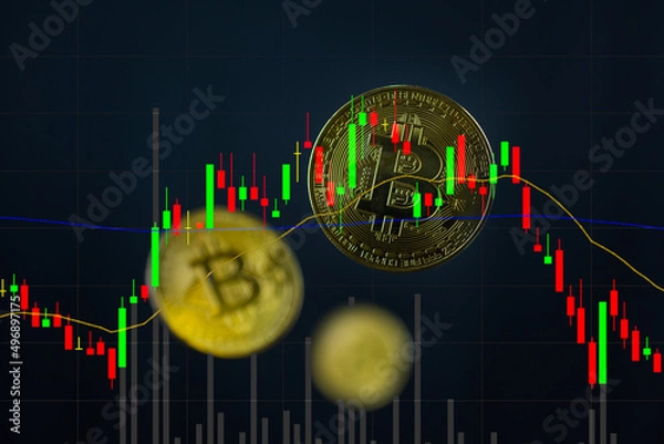 Obraz digital coin , crypto currency