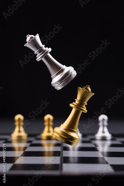 Obraz background chess