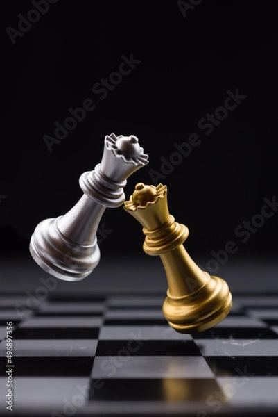 Obraz background chess