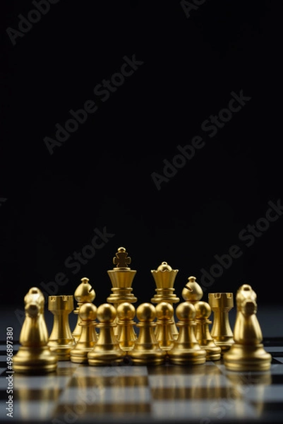 Obraz background chess