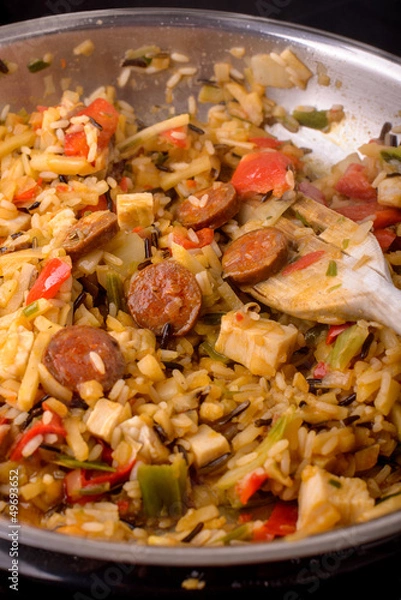 Obraz cajun jambalaya