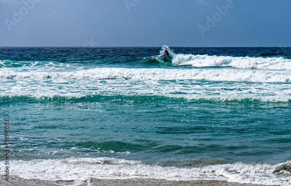 Fototapeta Ocean surfing beach sun