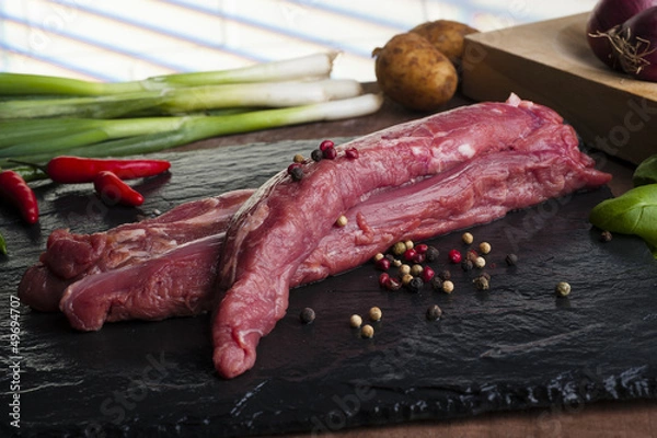 Fototapeta Wildschwein-Filet