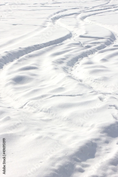 Fototapeta Snow texture