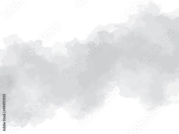 Obraz 水彩テクスチャの背景素材　グレー　墨