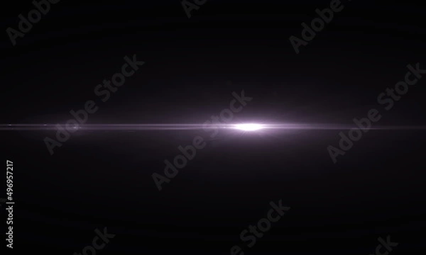 Fototapeta Lens Flare light over background. Easy to add overlay or screen filter over photos