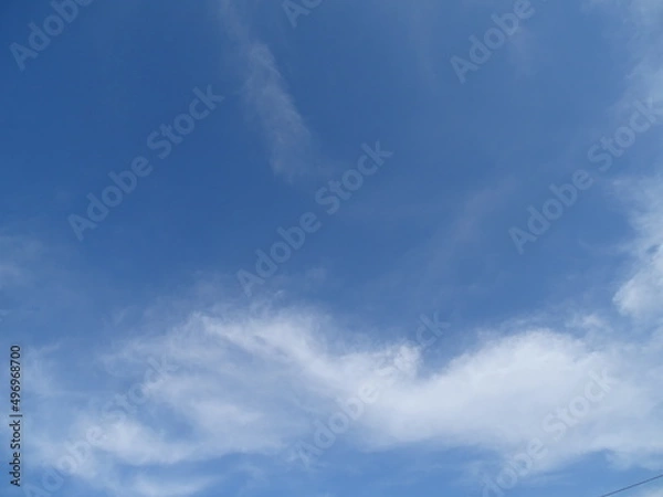 Fototapeta 青い空と雲