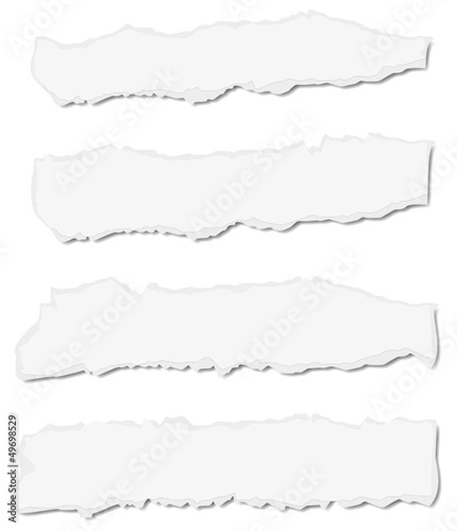 Obraz Papier, rozdarty