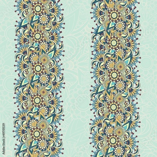 Obraz Seamless paisley pattern