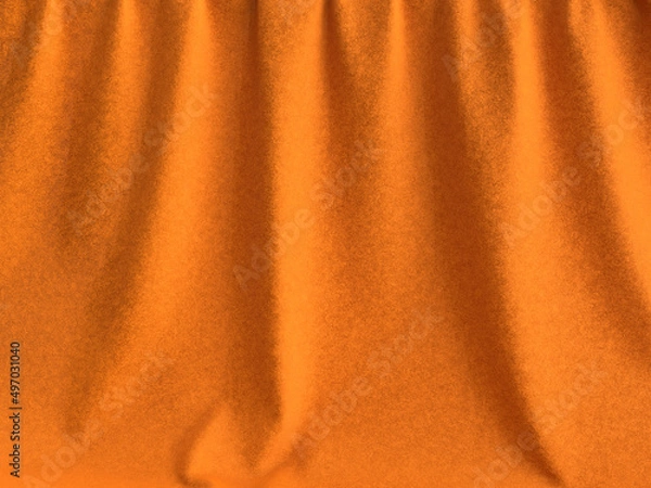 Fototapeta ドレープしたフエルトのカーテンの背景素材