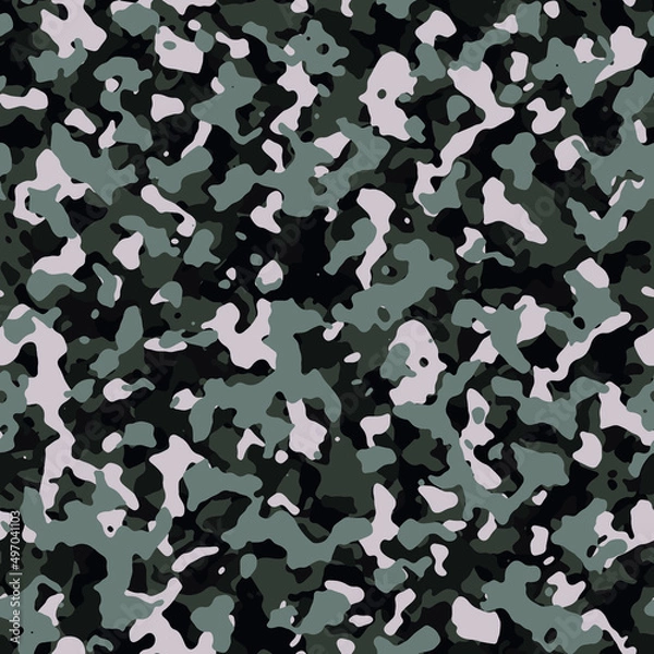 Fototapeta Camouflage pattern design vector, You can use it in sportswear, clothing designs, shoes, phone cases, notebook cases,  bags, outdoor designs.