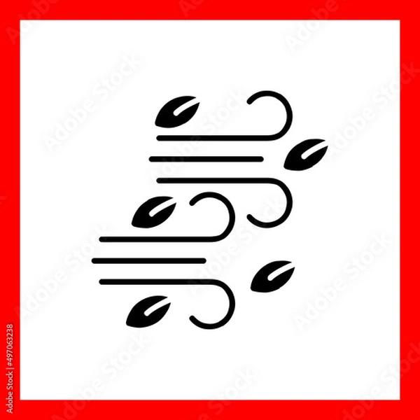 Obraz Wind Icon
