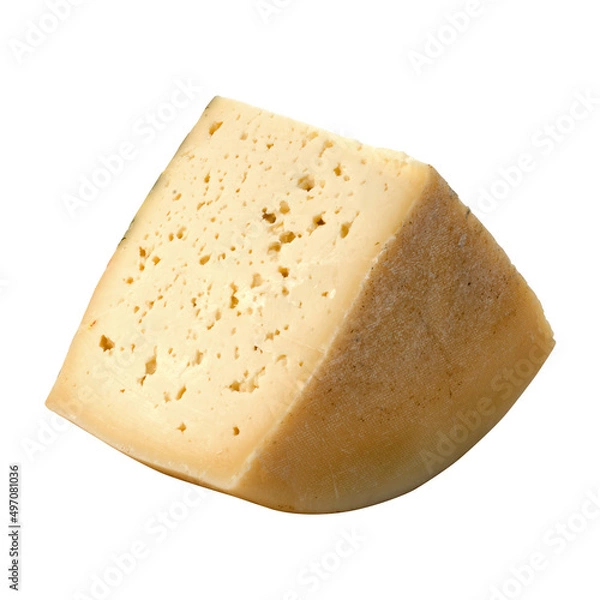 Fototapeta Asiago cheese, a typical dairy product of north-eastern Italy