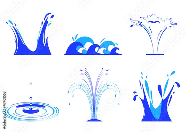 Fototapeta 6 efektów wodnych