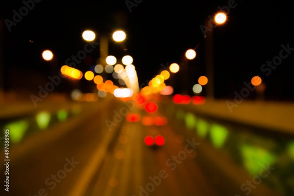 Fototapeta bokeh lights