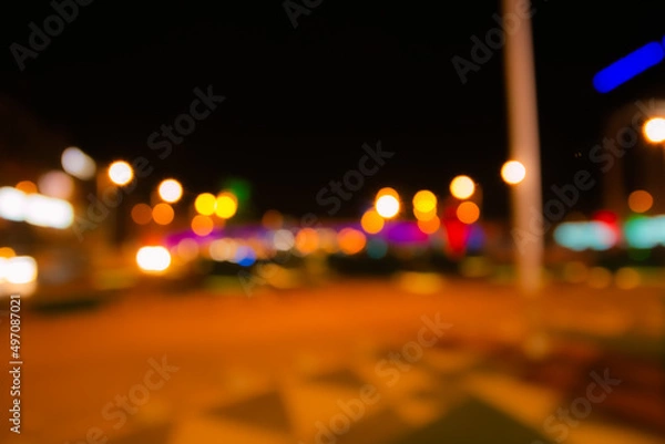 Fototapeta bokeh lights