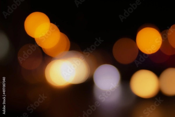Fototapeta bokeh lights