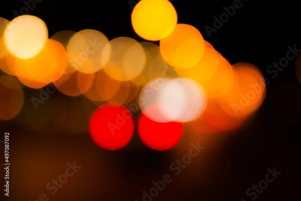 Fototapeta bokeh lights