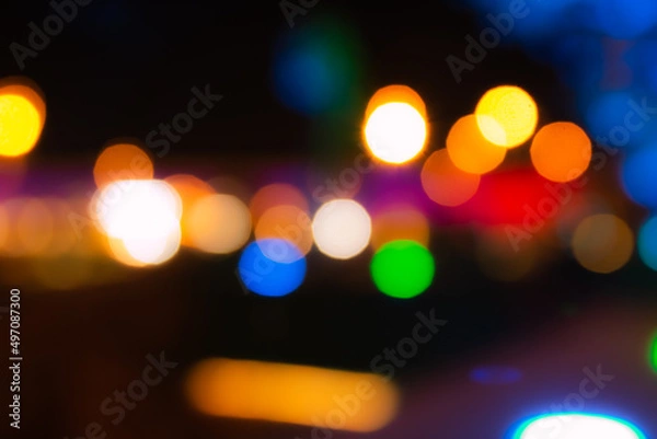 Fototapeta bokeh lights