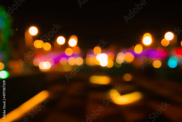 Fototapeta bokeh lights