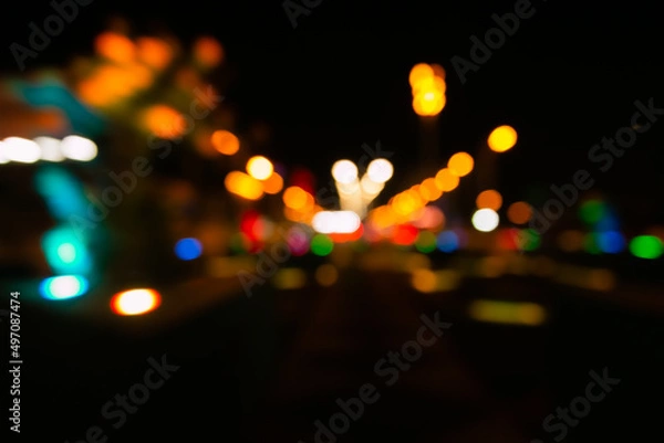 Fototapeta bokeh lights