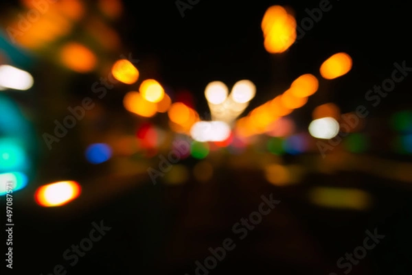 Fototapeta bokeh lights