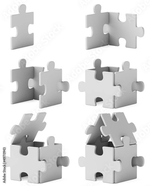 Obraz house consequent assembly