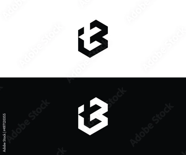 Obraz bt logo design