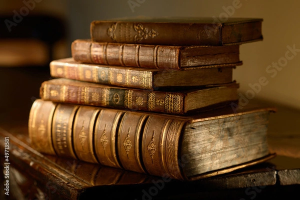 Obraz VintageBooks Selective Focus