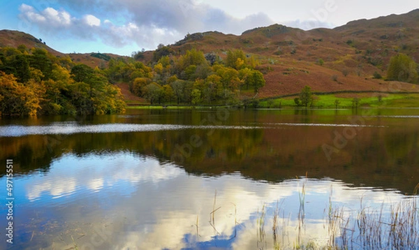 Obraz autumn in the mountains