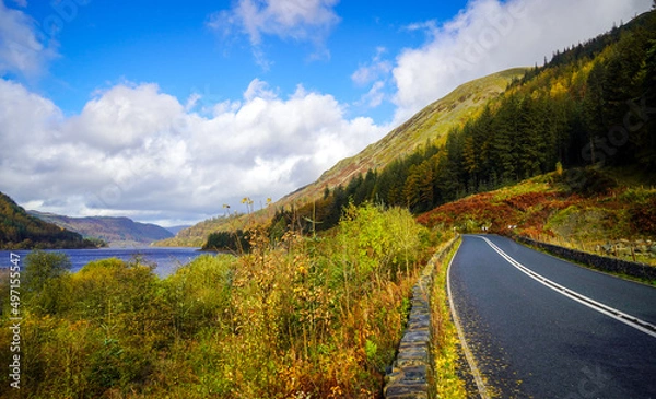 Obraz road in the mountains