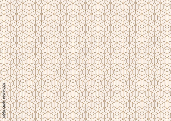 Obraz 
geometric pattern background based on cubes