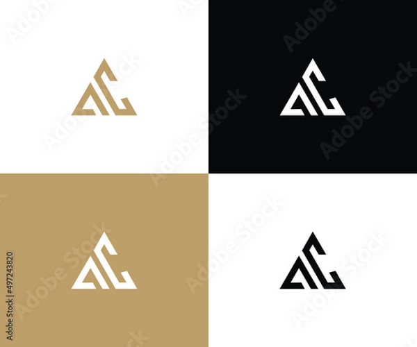 Obraz Letter ac Logo