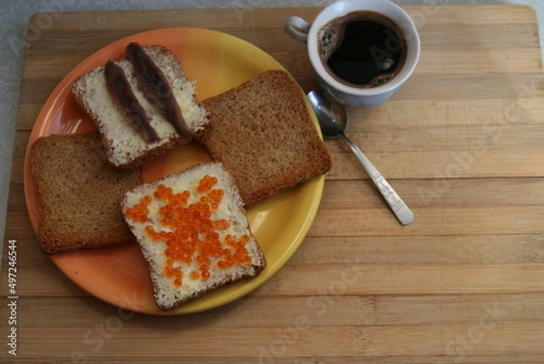 Obraz coffee and cake