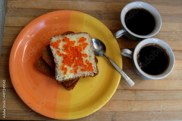 Fototapeta cake with strawberry