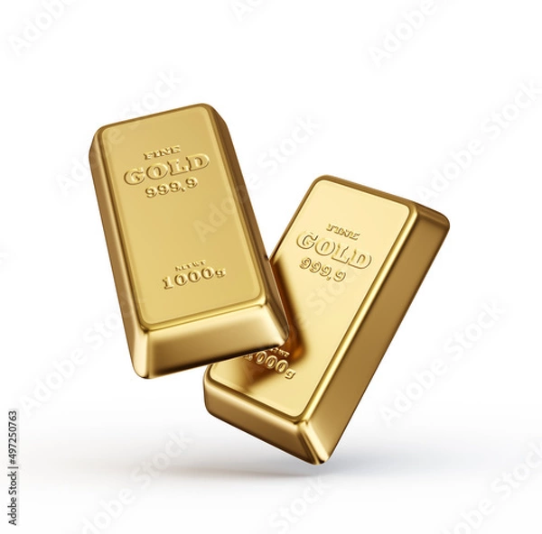 Obraz gold bar