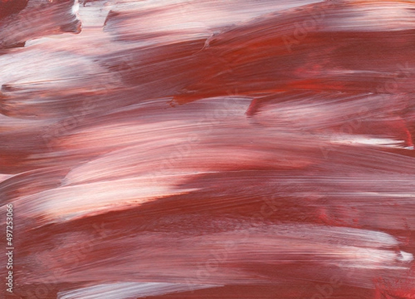 Fototapeta Abstract hand drawn colorful acrylic background