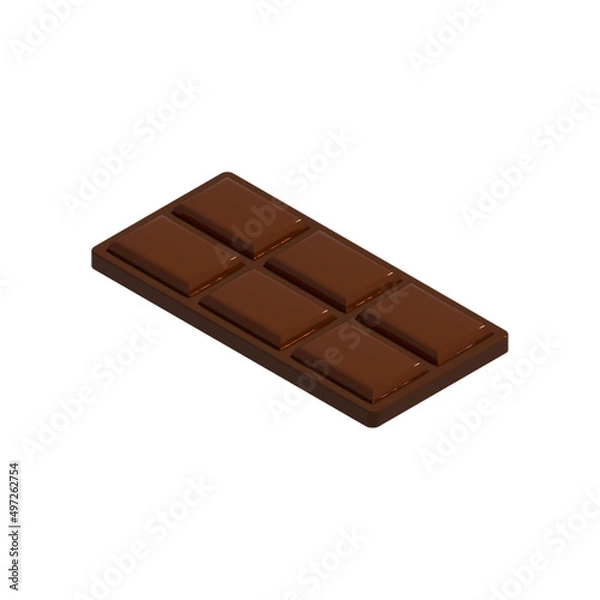 Obraz Chocolate Bar Design. Perfect for food and drink, café, restaurant, sweet, event, etc.