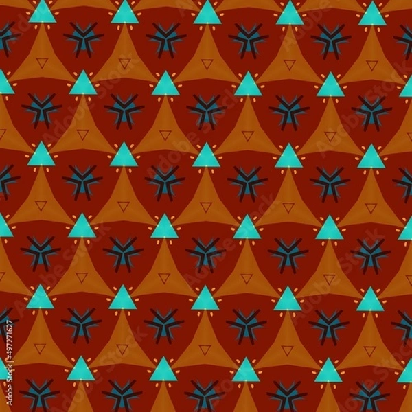 Fototapeta seamless geometric pattern