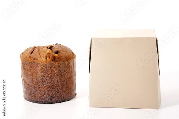 Obraz Panettone and box