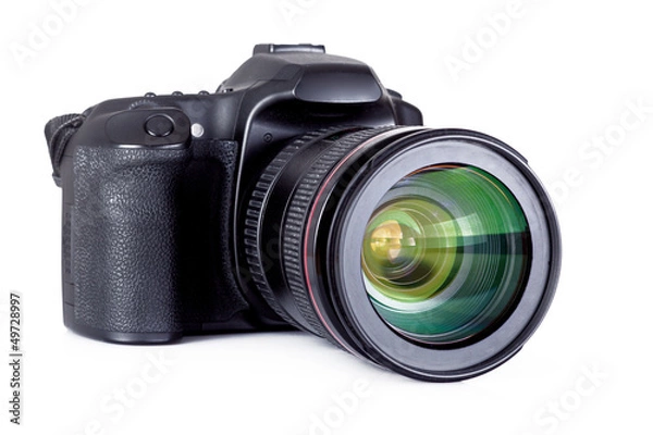 Obraz nowoczesna lustrzanka