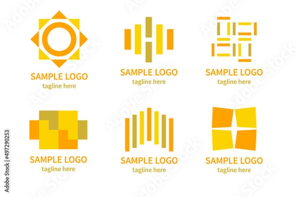 Fototapeta ロゴ デザイン 素材 アイコン AI ベクター