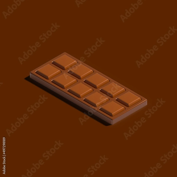 Obraz Chocolate Bar Design. Perfect for food and drink, café, restaurant, sweet, event, etc.