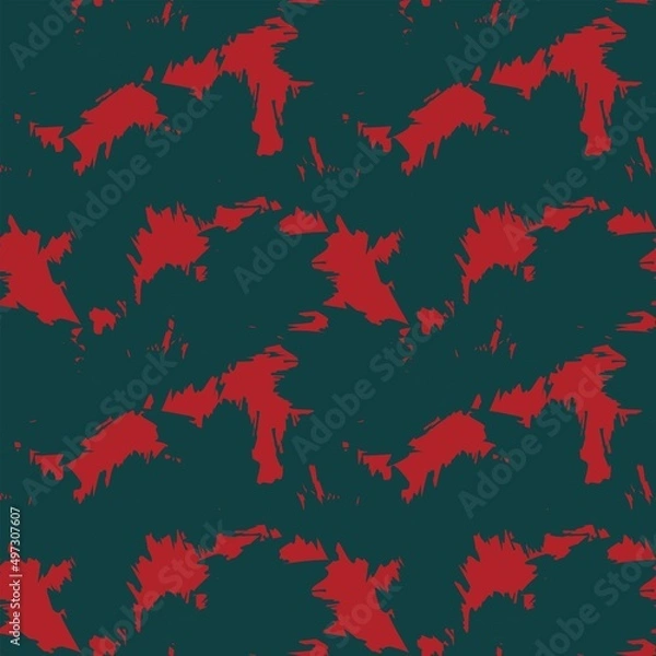 Obraz Abstract Brush Strokes Seamless Pattern Design